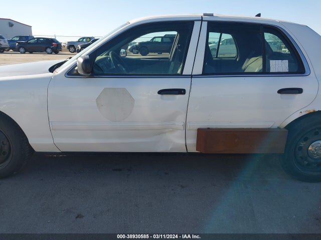 2009 FORD CROWN VICTORIA POLICE/POLICE INTERCEPTOR VIN: 2FAHP71V29X148298