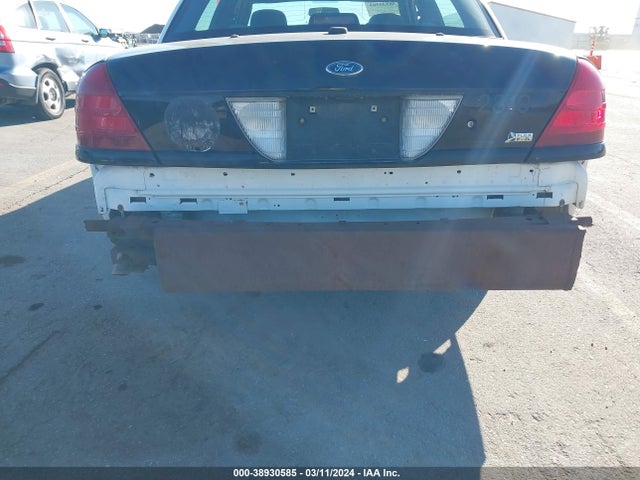 2009 FORD CROWN VICTORIA POLICE/POLICE INTERCEPTOR VIN: 2FAHP71V29X148298