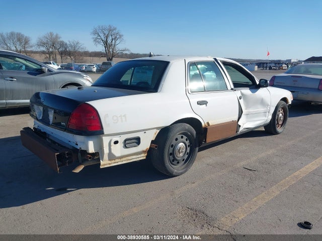 2009 FORD CROWN VICTORIA POLICE/POLICE INTERCEPTOR VIN: 2FAHP71V29X148298