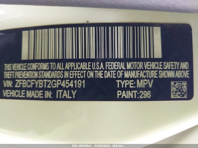 2016 FIAT 500X ZFBCFYBT2GP454191 Photo 8