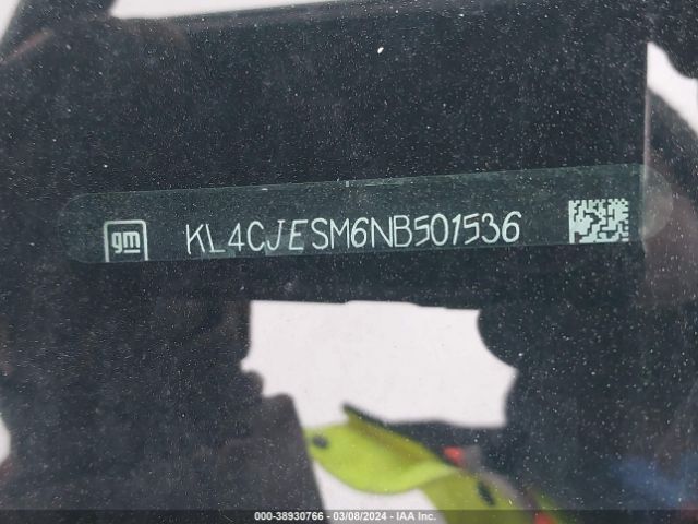 KL4CJESM6NB501536 Buick Encore Awd Preferred