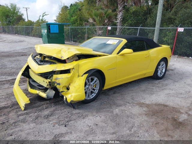 Chevrolet Camaro 1lt 2014 2G1FB3D31E9221977 Image 2