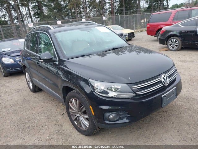 2012 VOLKSWAGEN TIGUAN SE VIN: WVGAV7AX7CW530795