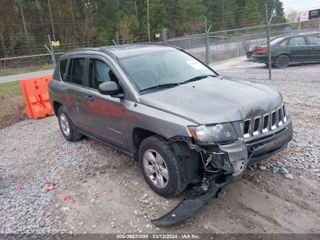 Aukcja sprzedaży 2014 Jeep Compass Sport, vin: 1C4NJCBA4ED620571, numer aukcji: 38931098