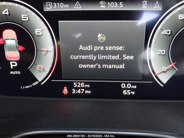 WA1EAAFYXR2011623 Audi Q5 Premium Plus 45 Tfsi S Line Quattro