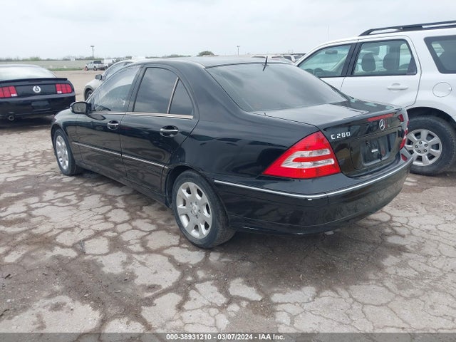 2006 MERCEDES-BENZ C 280 LUXURY VIN: WDBRF54H66A883087