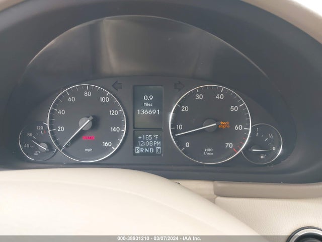 2006 MERCEDES-BENZ C 280 LUXURY VIN: WDBRF54H66A883087
