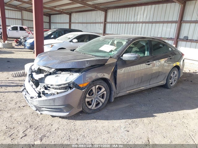 Honda Civic Lx 2016 19XFC2E50GE028240 Image 2