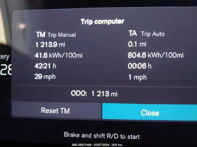 YV4ER3GM7R2095662 Volvo C40 Recharge Pure Electric Twin Ultimate