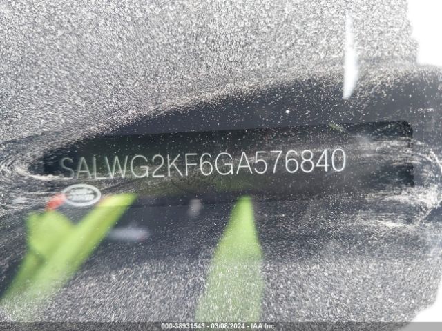 SALWG2KF6GA576840 Land Rover Range Rover Sport 3.0l V6 Turbocharged Diesel Se Td6