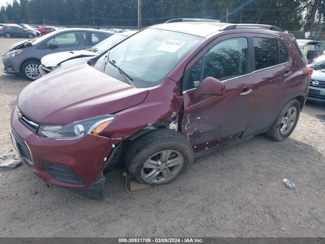 Chevrolet Trax Lt 2017 3GNCJPSB4HL276205 Image 2