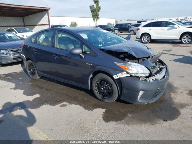 38931791 :رقم المزاد ، JTDKN3DU3F1980271 vin ، 2015 Toyota Prius Four مزاد بيع