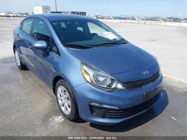 Auction sale of the 2016 Kia Rio Lx, vin: KNADM4A34G6568620, lot number: 38931823