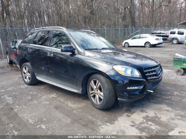 Auction sale of the 2013 Mercedes-benz Ml 350 4matic, vin: 4JGDA5HBXDA212837, lot number: 38931870