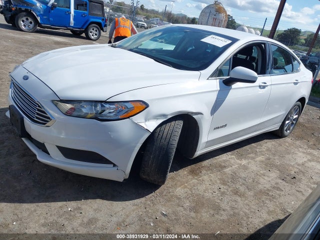 Ford Fusion Hybrid Se 2017 3FA6P0LUXHR358048 Image 2