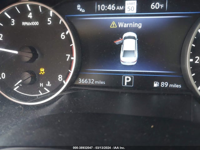 Nissan Maxima Sv Xtronic Cvt 2022 1N4AA6CV8NC502794 Image 15