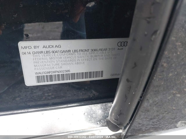 WAU32AFDXFN002385 Audi A8 L 4.0t