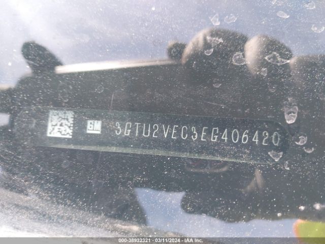 3GTU2VEC3EG406420 GMC Sierra 1500 Slt