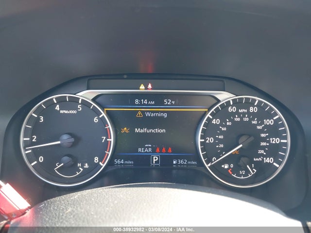 2024 NISSAN ALTIMA SV FWD VIN: 1N4BL4DV9RN382287