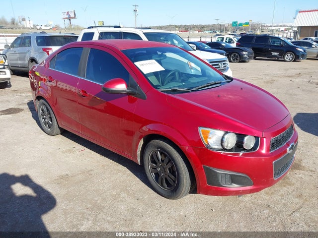Chevrolet Sonic Lt Auto 2014 1G1JC5SH6E4213670 Image 1