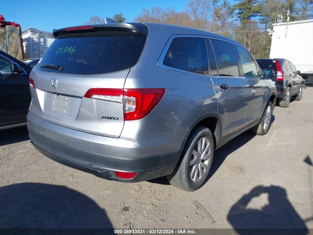 Honda PILOT LX 2019 5FNYF6H13KB086846 Image 4