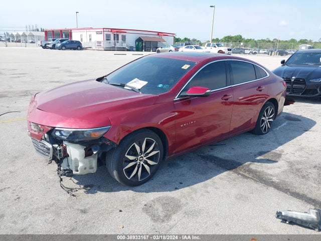 Chevrolet MALIBU 1LT 2017 1G1ZE5ST8HF182514 Image 2