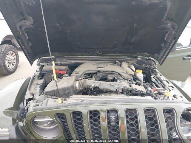 Jeep Gladiator Rubicon 4x4 2021 1C6JJTBG9ML562665 Image 10