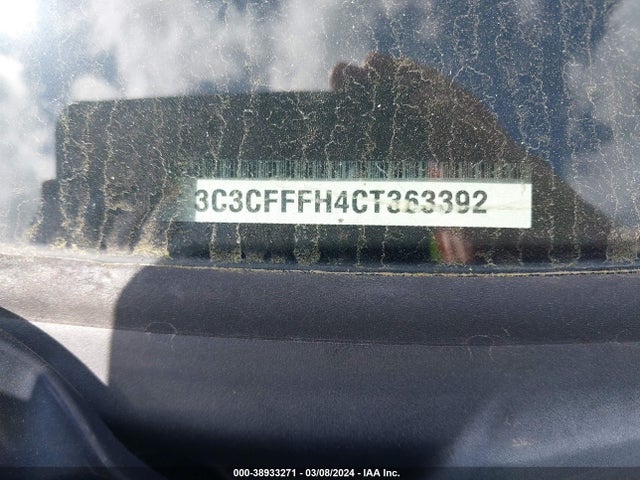 2012 FIAT 500 3C3CFFFH4CT363392 Photo 8