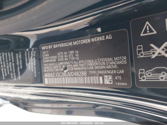 WBA2J3C56JVD48288 BMW 230i Xdrive