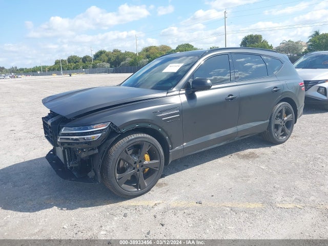 Genesis Gv80 2.5t Awd 2023 KMUHBDSBXPU125655 Image 2
