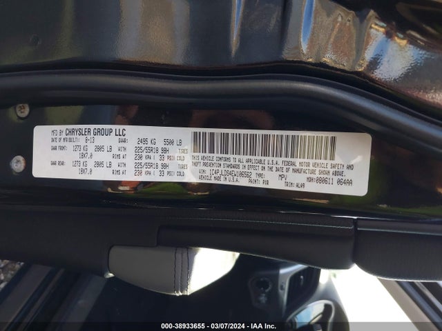 Jeep Cherokee Limited 2014 1C4PJLDS4EW106562 Image 9