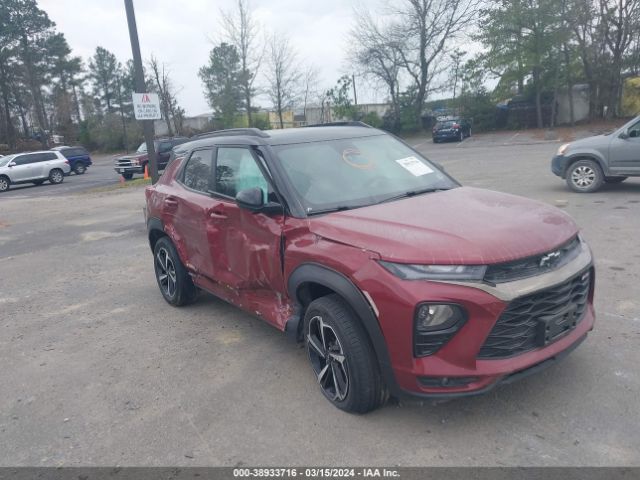 2022 CHEVROLET TRAILBLAZER KL79MUSL4NB055098