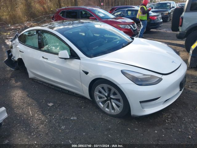Продажа на аукционе авто 2022 Tesla Model 3 Long Range Dual Motor All-wheel Drive, vin: 5YJ3E1EB9NF130284, номер лота: 38933740