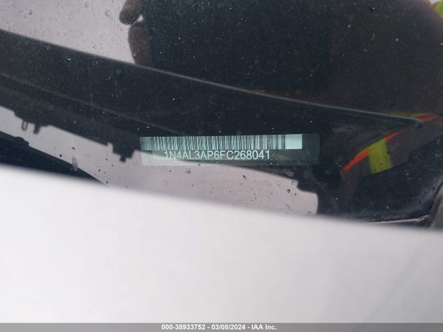 Nissan Altima 2.5 S 2015 1N4AL3AP6FC268041 Image 9