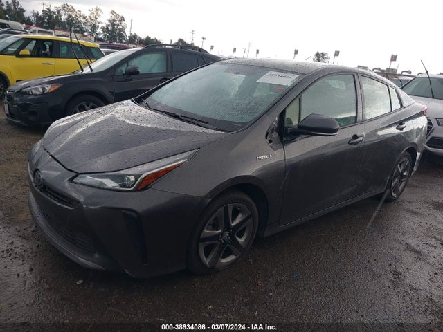 Toyota PRIUS XLE 2020 JTDKARFU9L3122282 Image 2