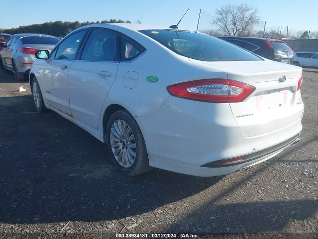 Ford Fusion Hybrid Se 2014 3FA6P0LU4ER367811 Image 3