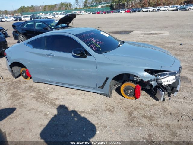 JN1FV7LLXNM681023 Infiniti Q60 Red Sport 400 Awd