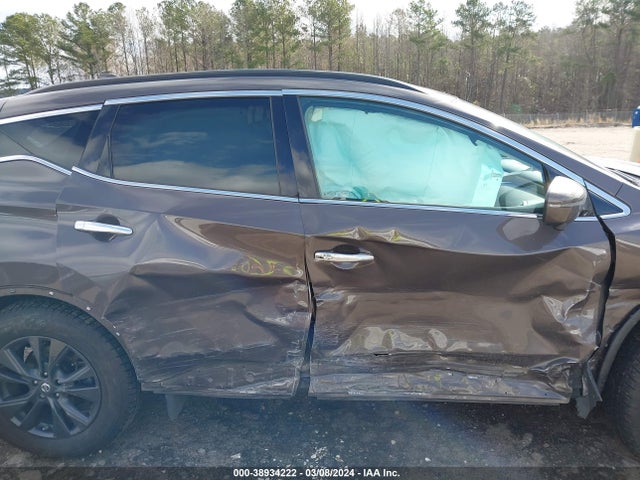 Nissan MURANO SV 2018 5N1AZ2MG3JN193788 Image 12