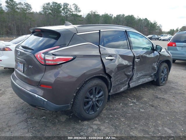 Nissan MURANO SV 2018 5N1AZ2MG3JN193788 Image 4
