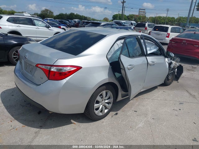 Toyota COROLLA LE 2015 2T1BURHE9FC326623 Image 4