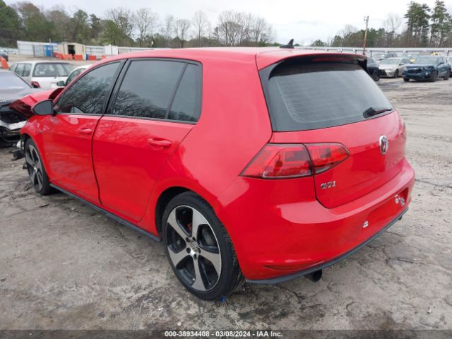 3VW4T7AU8FM073719 Volkswagen Golf Gti 2.0t S 4-door