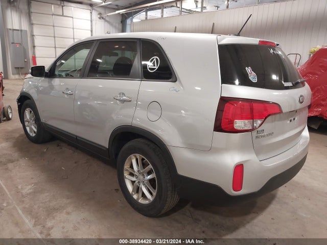 KIA SORENTO LX 2014 5XYKTCA64EG464317 Image 3