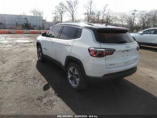 Продаж на аукціоні авто 2019 Jeep Compass Limited 4x4, vin: 3C4NJDCB5KT843172, номер лоту: 38934947