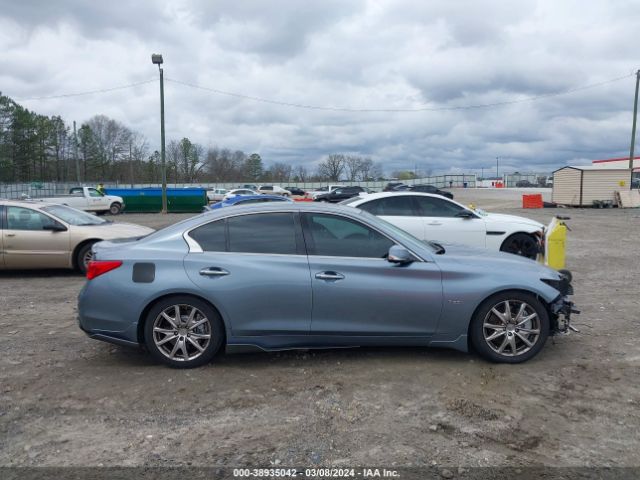 JN1FV7AP7GM420473 Infiniti Q50 3.0t Red Sport 400