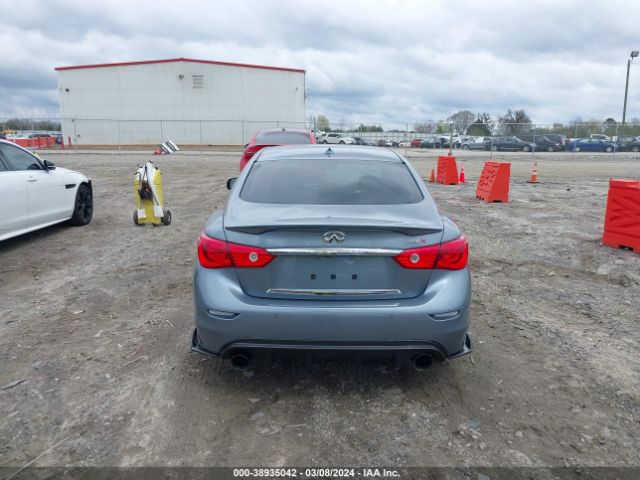 JN1FV7AP7GM420473 Infiniti Q50 3.0t Red Sport 400