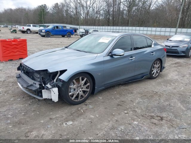 JN1FV7AP7GM420473 Infiniti Q50 3.0t Red Sport 400