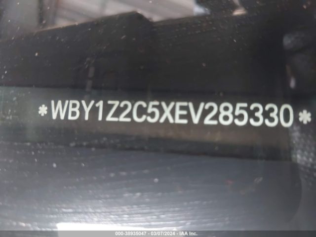 WBY1Z2C5XEV285330 BMW I3