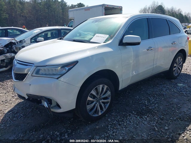 Acura Mdx Technology Package 2015 5FRYD4H41FB001219 Image 2
