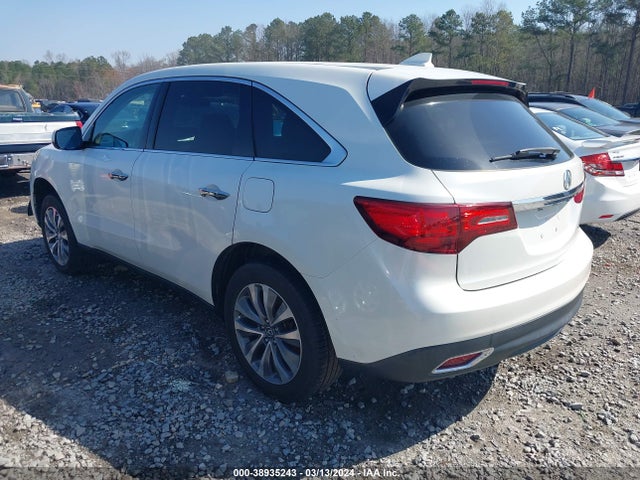 Acura Mdx Technology Package 2015 5FRYD4H41FB001219 Image 3