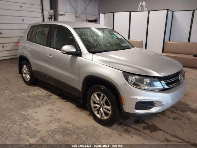 Auction sale of the 2013 Volkswagen Tiguan S, vin: WVGBV7AX6DW537002, lot number: 38935334